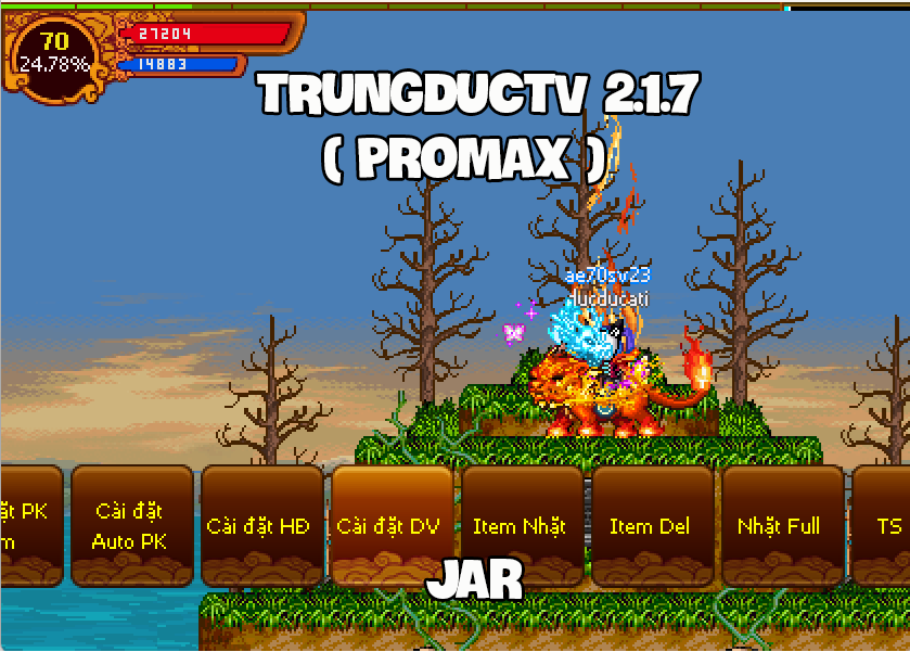 TRUNGDUCTV 2.1.7 : Phiên Bản Promax (Jar)